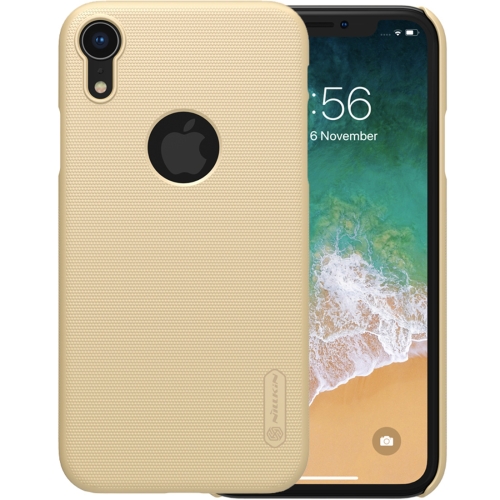 

NILLKIN Frosted Concave-convex Texture PC Case for iPhone XR (Gold)