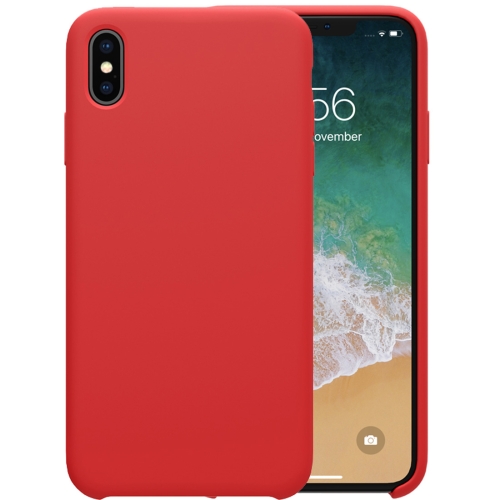 

NILLKIN Liquid Silicone Shockproof Soft Case for iPhone XR (Red)