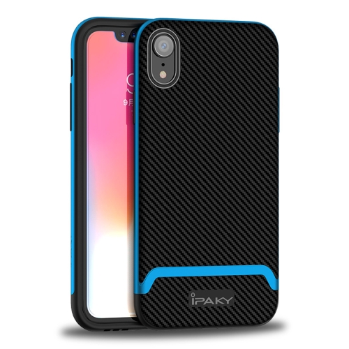 

IPAKY Bumblebee Fashion Design TPU + PC Protective Case for iPhone XR (Blue)