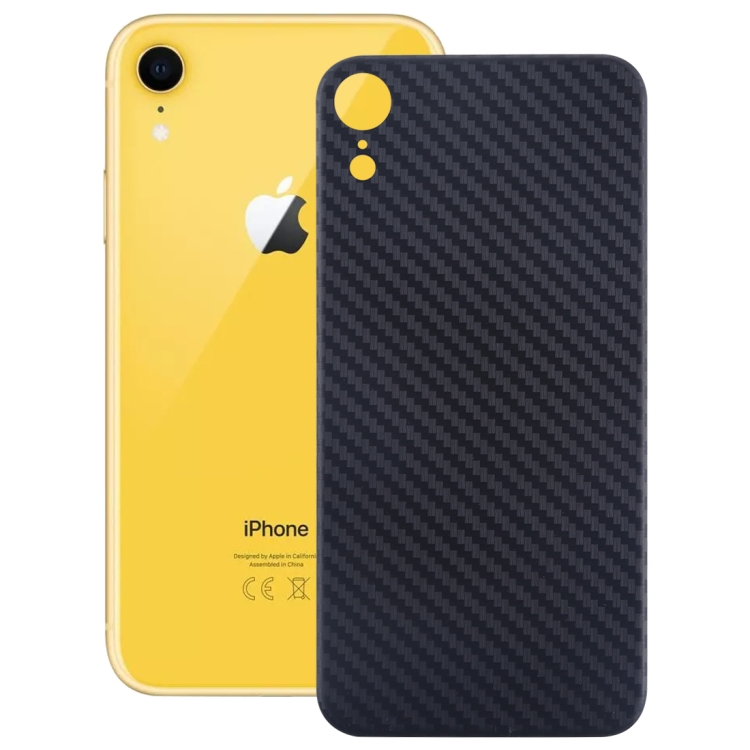 

Carbon Fiber Texture Back Protective Cover for iPhone XR