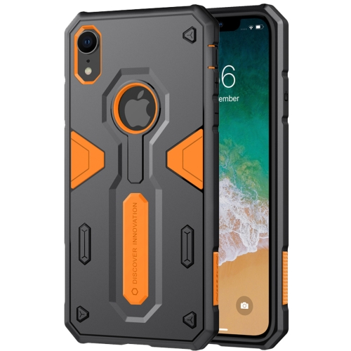 

NILLKIN Tough Defener II Case Shockproof TPU + PC Case for iPhone XR (Orange)