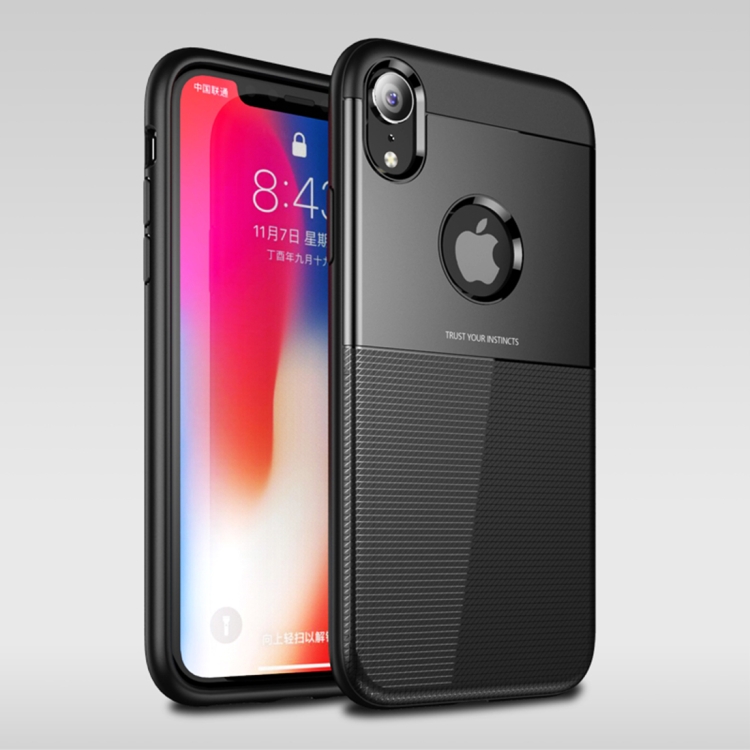 

UNBREANK PC + TPU Invisible Airbag Shockproof Protective Case for iPhone XR (Black)