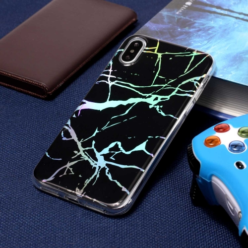 

Color Plated Marble TPU Case for iPhone XR