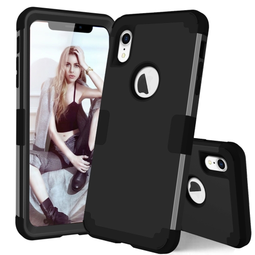 

Dropproof PC + Silicone Case for iPhone XR (Black)