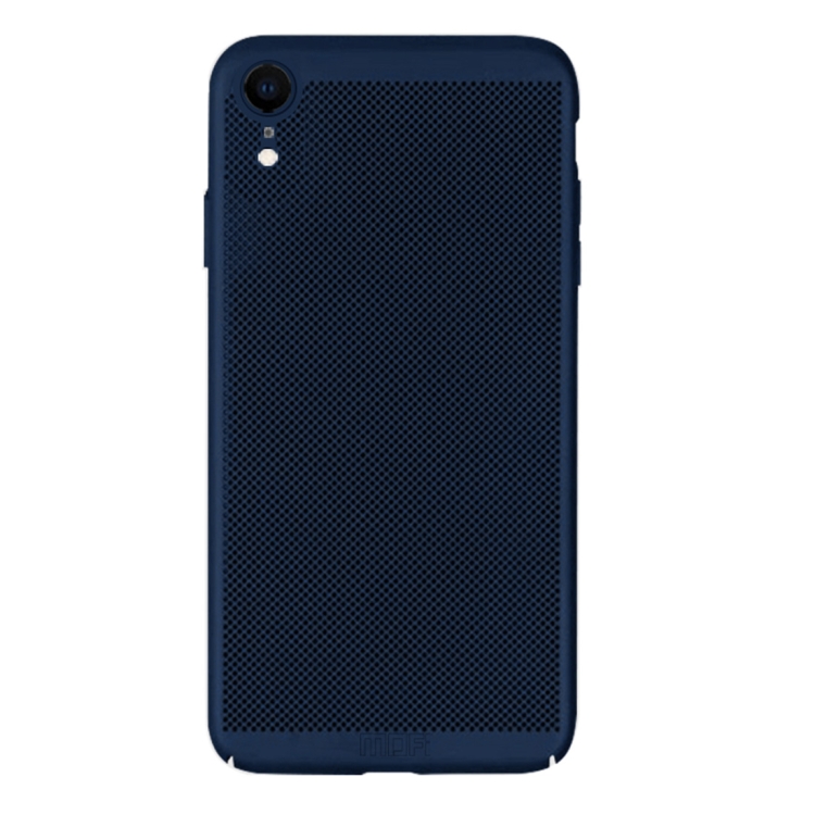 

MOFI Honeycomb Texture Breathable PC Shockproof Protective Case for iPhone XR (Blue)