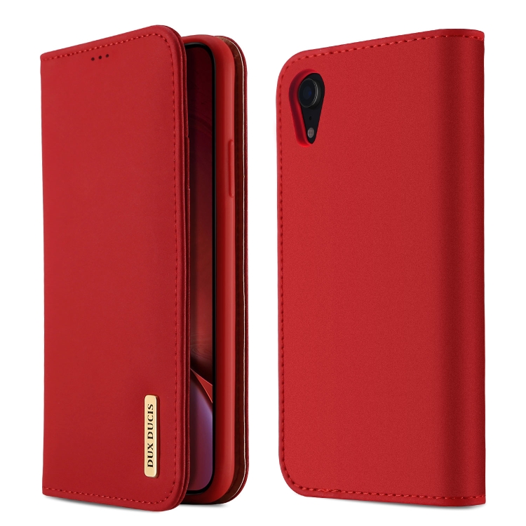 DUX DUCIS WISH Series TPU + PU + Leather Case for iPhone XR, with Card Slots & Wallet (Red)
DUX DUCIS WISH Series TPU + PU + Leather Case for iPhone XR, with Card Slots & Wallet (Red)