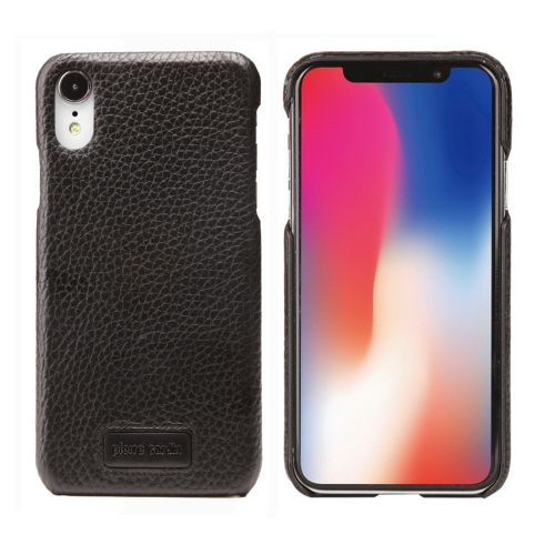 

Pierre Cardin PCS-S05 Litchi Texture Shockproof Leather Protective Case for iPhone XR (Black)