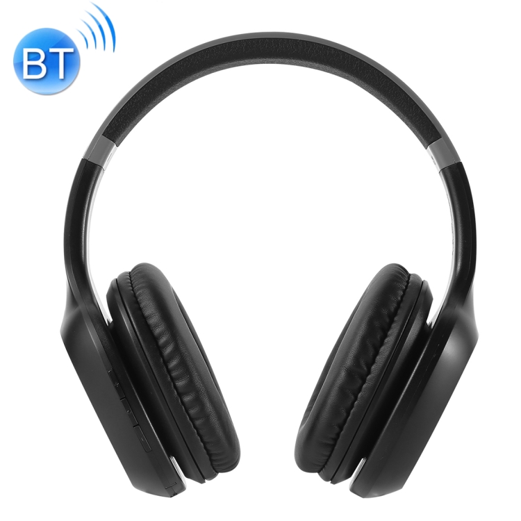 

WK M2 Bluetooth 5.0 Wireless Bluetooth Headset with 3.5mm AUX Jack, Support Call (Black)