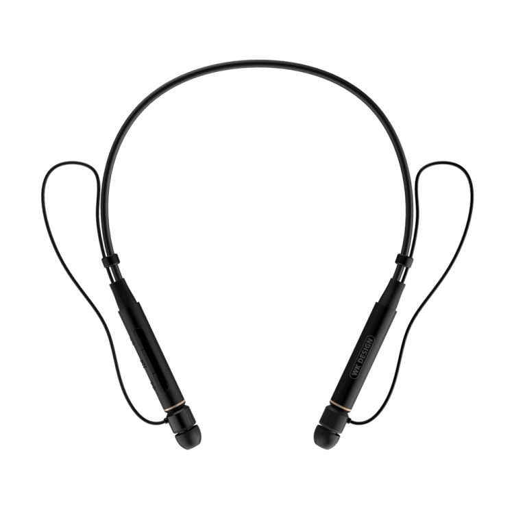 

WK Ling Yue Series BD550 Bluetooth 4.1 Neck-mounted Magnetic Adsorption Wired Control Bluetooth Earphone, Support Calls (Black)