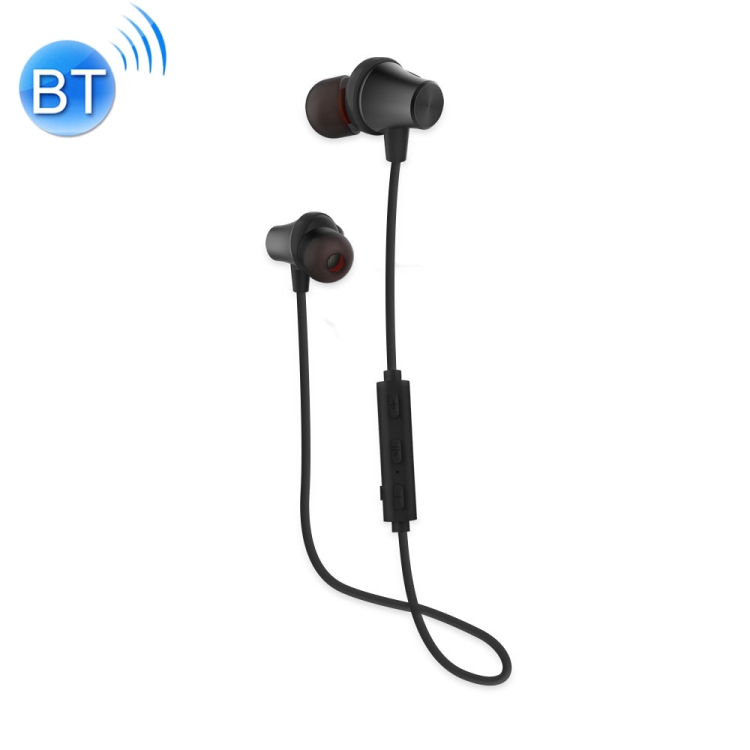 

WK BD500 Bluetooth 4.1 Wireless Sports Bluetooth Earphone, Support for Calls, Cable Length: 70mm(Black)