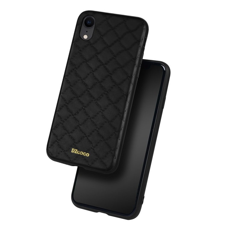 

DZGOGO Shockproof TPU + PU Case for iPhone XR (Black)