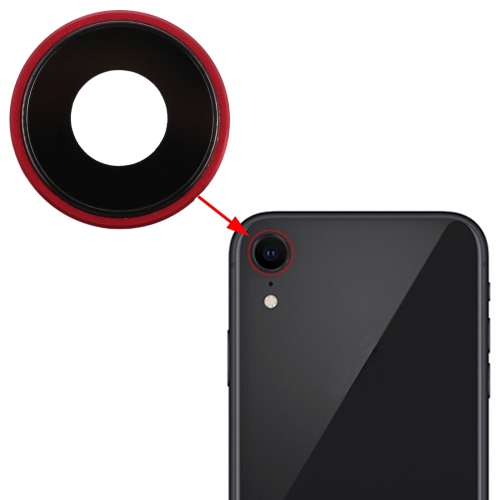 

Back Camera Bezel with Lens Cover for iPhone XR(Red)