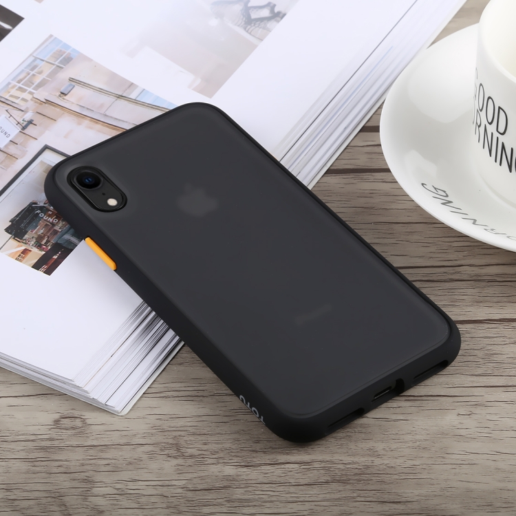 

TOTUDESIGN Gingle Series Shockproof TPU+PC Case for iPhone XR (Black)