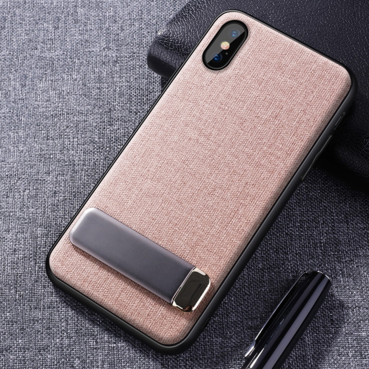 

JOYROOM Rome Series Shockproof Full Protective TPU + PC Case for iPhone XR, with Holder(Brown)
