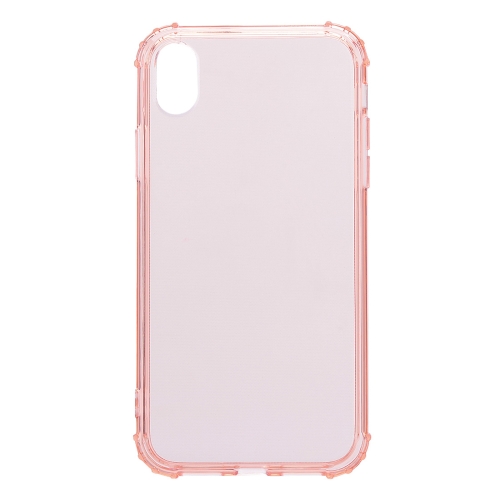 

Simple Style TPU Shockproof Protective Back Case For iPhone XR (Pink)