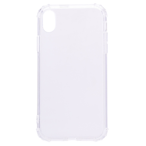 

Simple Style TPU Shockproof Protective Back Case For iPhone XR (Transparent)