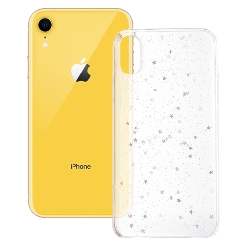 

Epoxy Sky Pattern Soft Case For iPhone XR 6.1 inch(Transparent Sequin)