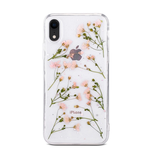 

Floral Pattern Soft Case For iPhone XR 6.1 inch(Pink)