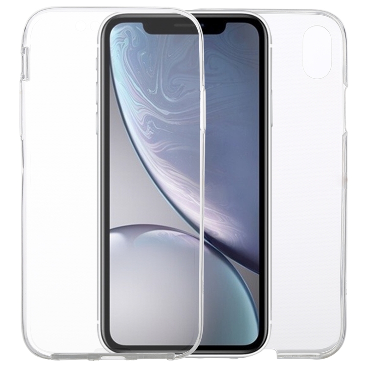 

Ultra-thin Double-sided Full Coverage Transparent TPU Case for iPhone XR (Transparent)