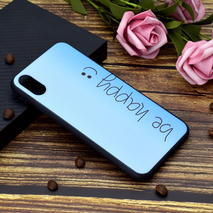 

Painted Soft TPU Protective Case For iPhone XR(be Happy)