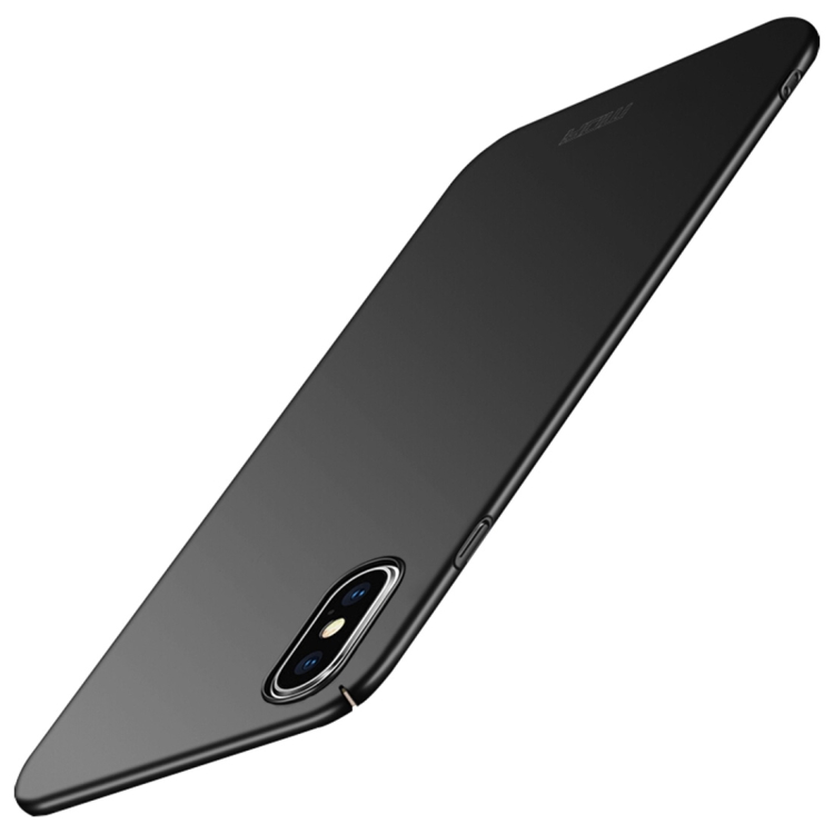 

MOFI Frosted PC Ultra-thin Full Coverage Case for iPhone XS(Black)
