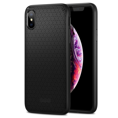

ESR Kikko Series Anti-slip Texture TPU Soft Case for iPhone XS / X(Black)