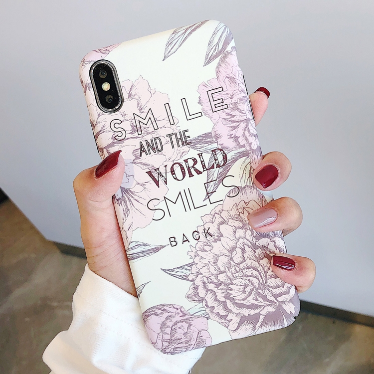 

Luminous Pattern PC Protective Case for iPhone XS / X