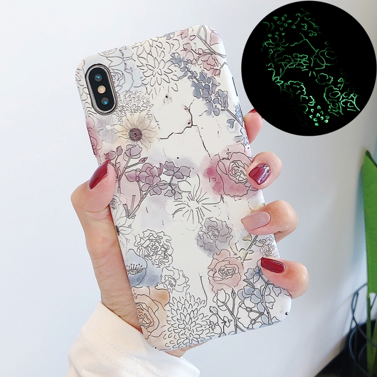 

Luminous Pattern PC Protective Case for iPhone XS / X