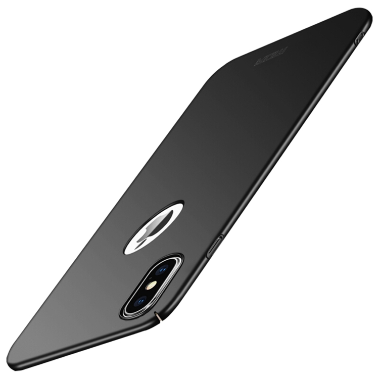 

MOFI Frosted PC Ultra-thin Full Coverage Case for iPhone XS (Black)
