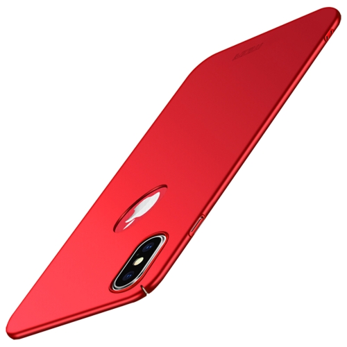 

MOFI Frosted PC Ultra-thin Full Coverage Case for iPhone XS (Red)