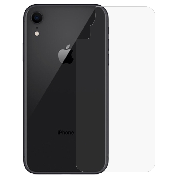 

0.1mm HD Straight Edge PET Back Protector for iPhone XR