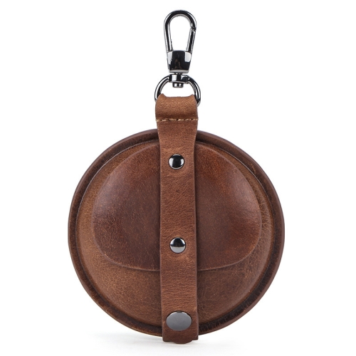 

CF1042C For Huawei FreeBuds 3 Crazy Horse Texture Multifunction Earphone Protective Leather Case with Hook (Brown)