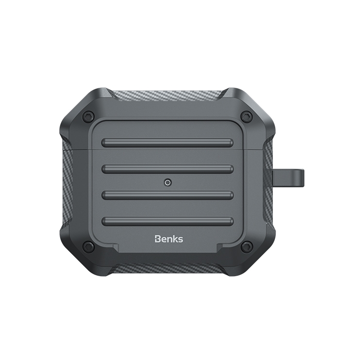

Benks Shockproof Separate Design Wireless Earphone Protective Case for AirPods Pro (2021)(Grey)