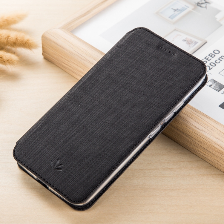 

ViLi DMX Multifunctional Horizontal Flip Leather Case for iPhone XS, with Card Slot & Holder (Black)