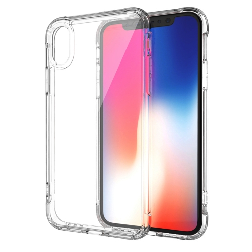 

Transparent Acrylic + TPU Airbag Shockproof Case for iPhone XS / X (Transparent)