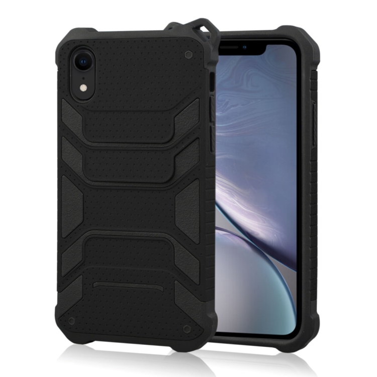 

Shockproof PC + TPU Spider-Man Armor Protective Case for iPhone XR (Black)