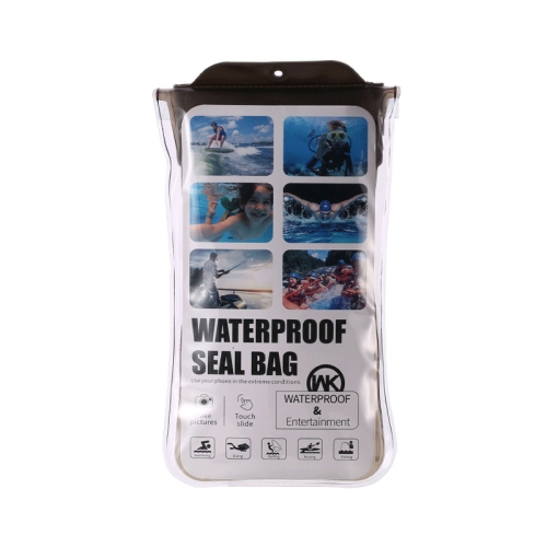 

WK WT-Q02 Waterproof Bag with Lanyard for Smart Phones 6.5 inch or Below (Black)
