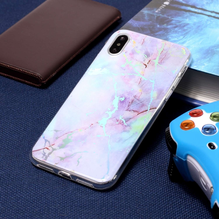 

Color Plated Marble TPU Case for iPhone XS / X