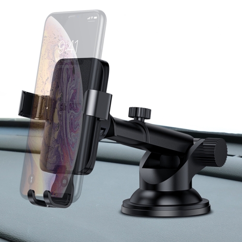 

JOYROOM JR-ZS178 Shine Series Gravity Car Mount Phone Holder, For iPhone, Galaxy, Sony, Lenovo, HTC, Huawei and other 4.0-6.5 inch Smartphones (Black)