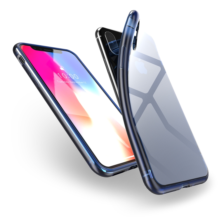 

DUX DUCIS Light Series TPU Protective Case for iPhone XS / X (Sapphire Blue)