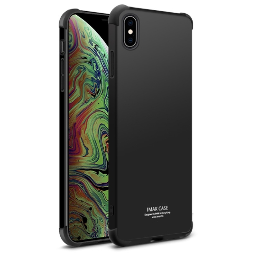 

IMAK All-inclusive Shockproof Airbag TPU Case for iPhone XS / X, with Screen Protector(Black)