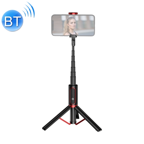 

JOYROOM JR-Oth-AB202 Phantom Series Bluetooth Wireless Tripod Selfie Stick(Black)