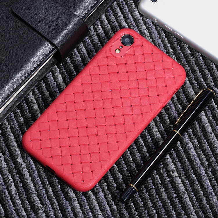 

Benks TPU Knitting Leather Surface Case for iPhone XR (Red)