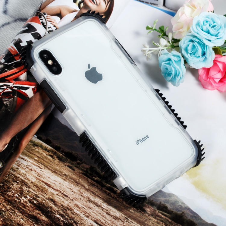 

Blade Acrylic + TPU Shockproof Protective Case for iPhone XS / X(Black)