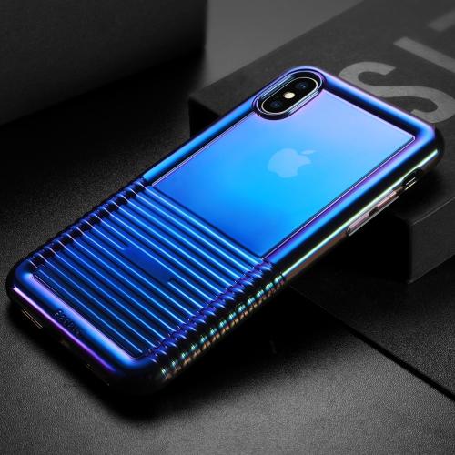 

Baseus Colorful Airbag Shockproof TPU Case for iPhone XS(Black)