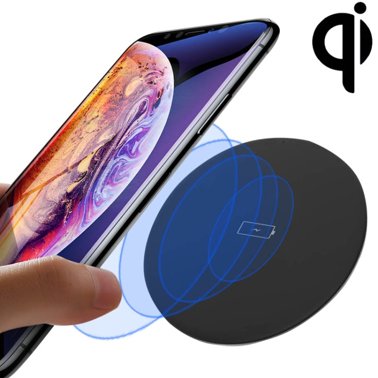 

XO WX012 10W Qi Standard Quick Wireless Charger(Black)
