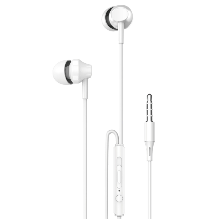 

ROCK ES01 Exquisite Design In ear Wired Stereo Earphone (White)