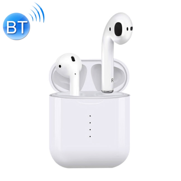 

i10 TWS Stereo Portable In-ear Bluetooth V5.0 Smart Touch Control Earphone with Charging Box(White)