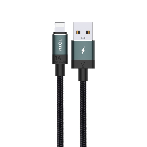 

TOTUDESIGN Speedy Series BL-001 PD USB to 8 Pin Interface Fast Charge Data Sync Data Cable, Cable Length: 1.2m(Green)