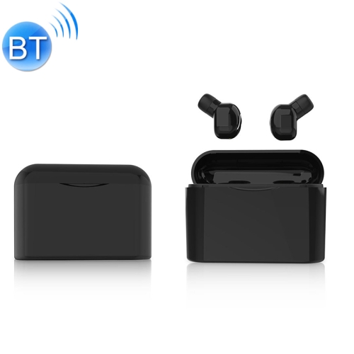 

XRMAi M2T-SJ TWS Bluetooth 5.0 Wireless Bluetooth Earphone with Magnetic Charging Box, Support Two-way Conversation & Chinese and English Voice Switch & Power Bank(Black)